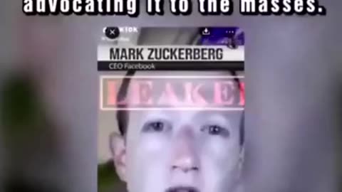 Leaked Video of Zuck Warning his Employees NOT to take the Vaccine...from August 2021