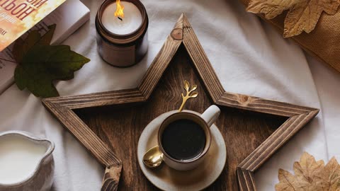 Crackling Fire & Crunchy Leaves ASMR & Ambiance