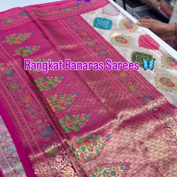 Rangkat Banaras Sarees Online At Best Price in India