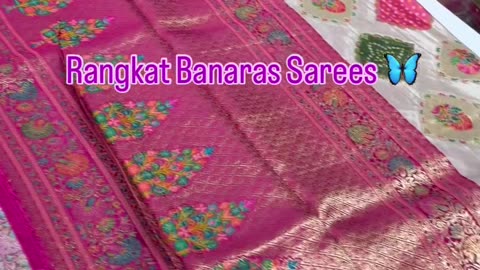 Rangkat Banaras Sarees Online At Best Price in India