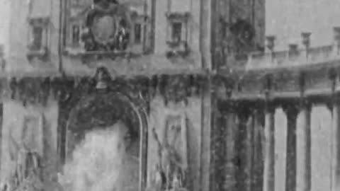 1901年バッファロー万国博覧会のエレクトリックタワーの写真。これは一時的なものに見えますか