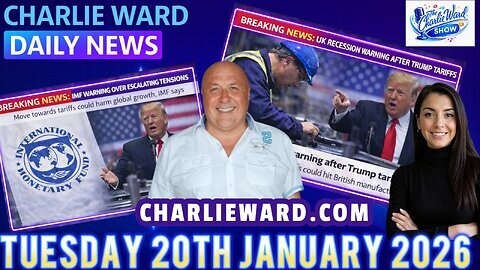 CHARLIE WARD DAILY NEWS WITH CHARLIE WARD & DREW DEMI TUESDAY 20TH JANUARY 2026 #breakingnews #news
