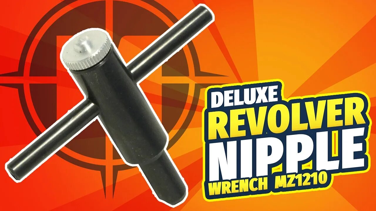 Deluxe Black Powder Revolver Nipple Wrench - Muzzle-Loaders.com