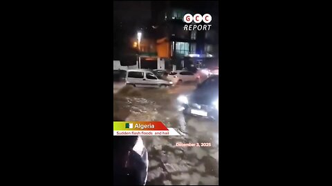 #Algeria #Algiers #Floods #ExtremeWeather #climate #anomaly #climatecrisis #weather #destruction