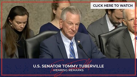 Senator Tuberville Meets with Defense Assistant Secretary Nominees