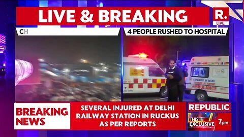 Stampede-Like Situation At New Delhi Railway Station After Massive Overcrowding, 15 Injured