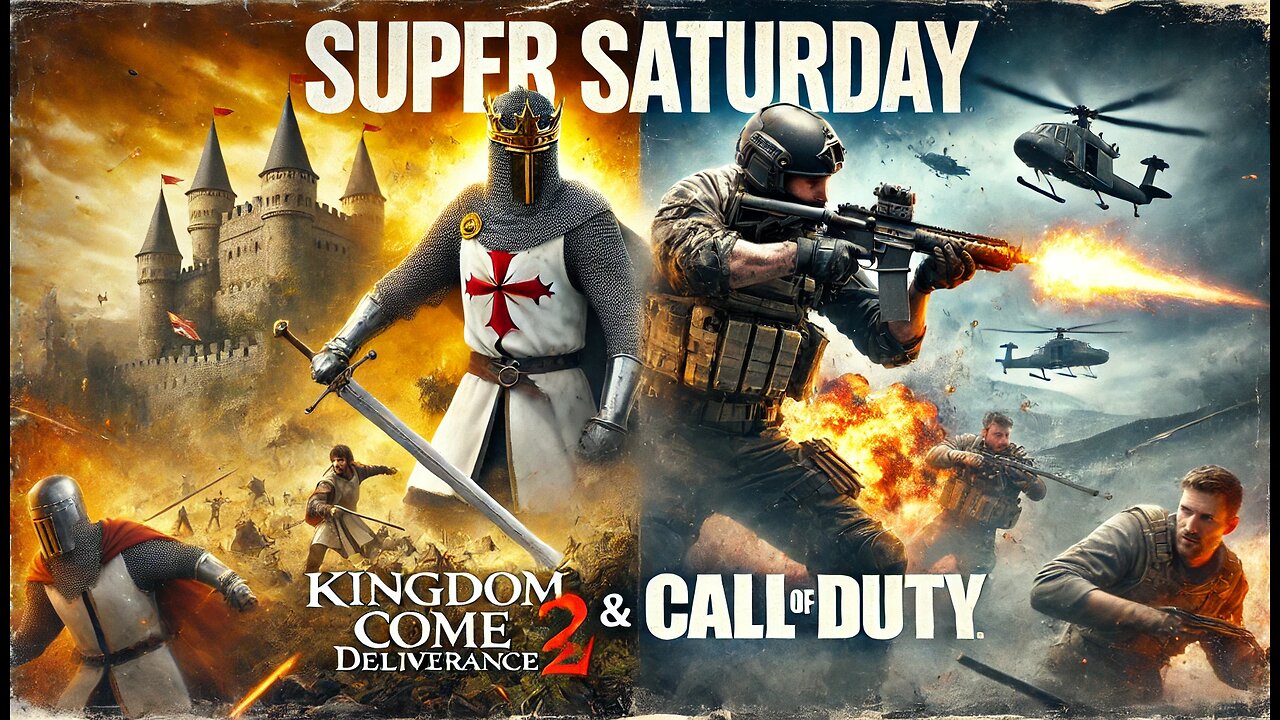 🔥 Super Saturday Showdown – Medieval Clashes & Modern Warfare! 🎮⚔️💥