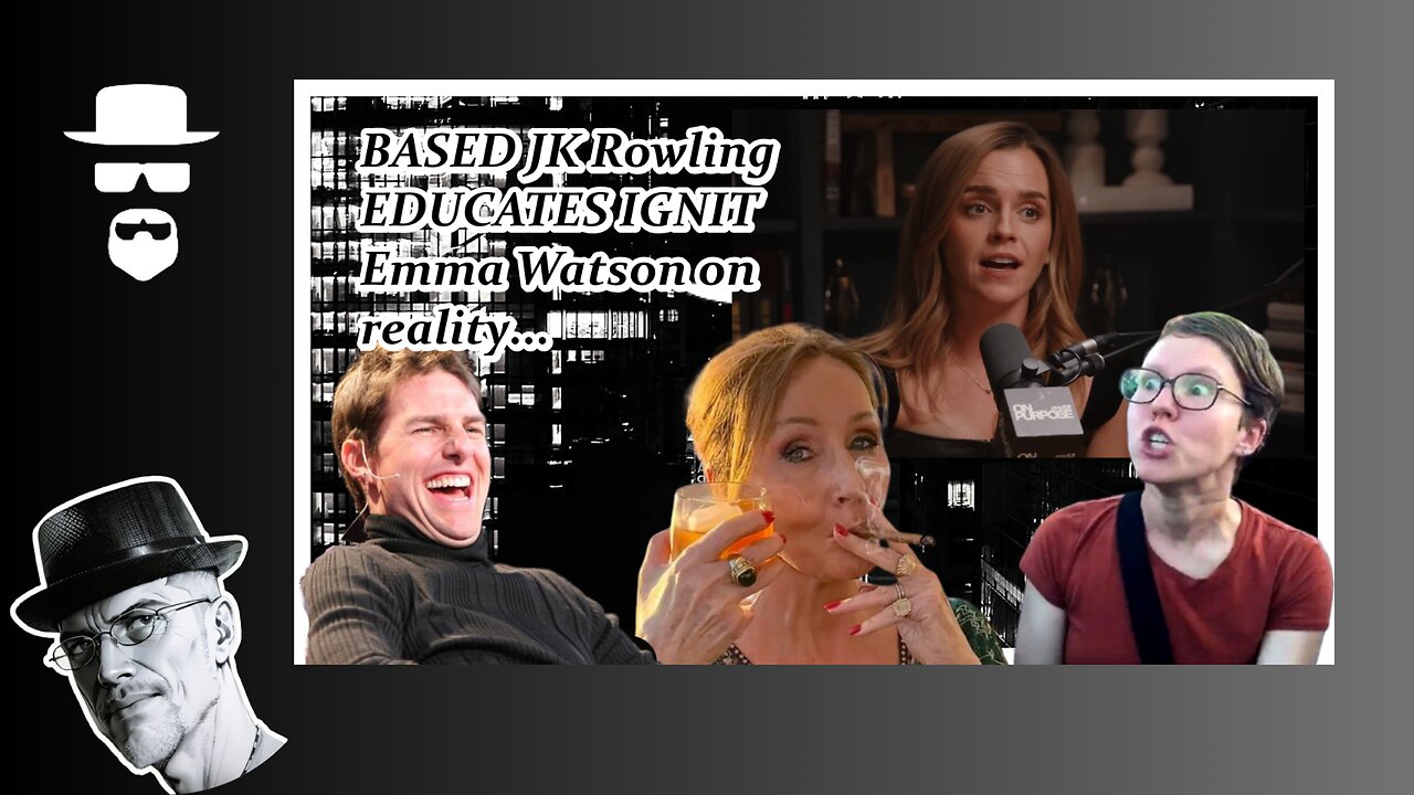 JK ROASTS "IGNIT" EMMA WATSON OVER TRANS FEUD...