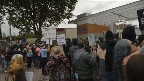 TEAR GAS and Arrests Portland ICE Facility