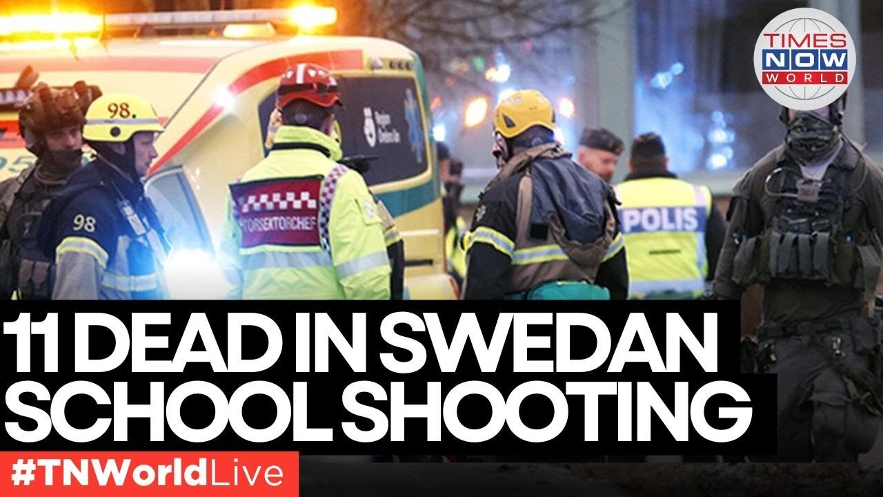 LIVE | Sweden's Deadliest School Shooting: 11 Killed in Örebro Attack | Breaking News Live