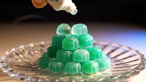Ai crystal toffee paste healing #ai #aiasmr #relaxing