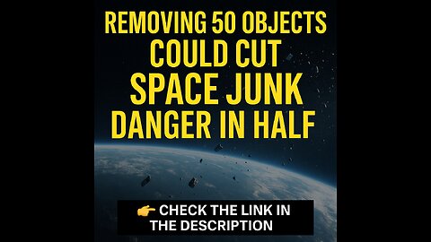 Removing 50 Objects Could Cut Space Junk Danger in Half