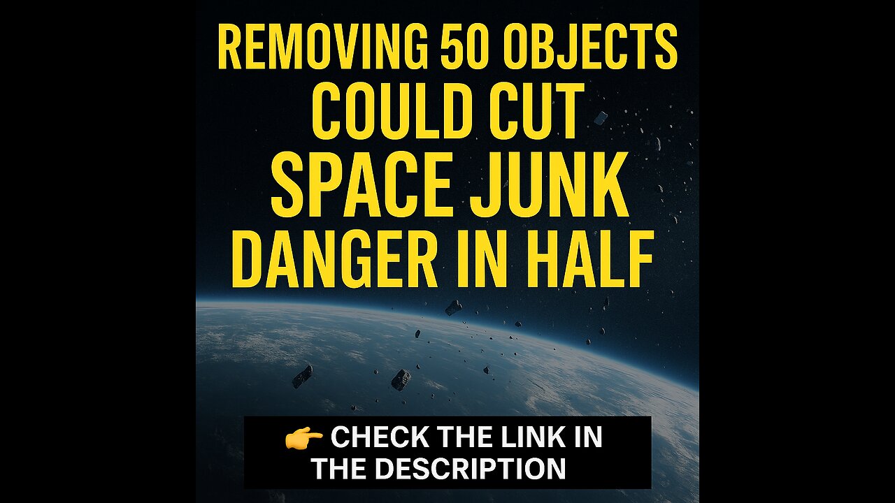 Removing 50 Objects Could Cut Space Junk Danger in Half