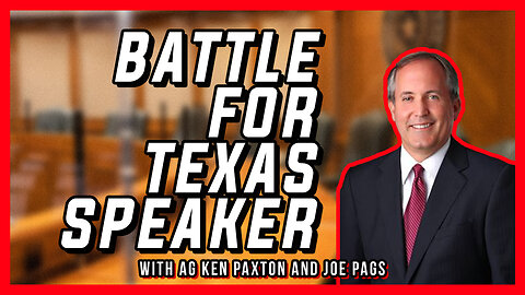 Why the Texas Speaker-of-the-House Race Matters to YOU!