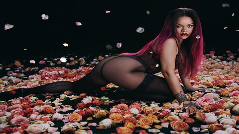 Rihanna Seduces in Sheer Lingerie Amidst a Sea of Roses for Savage X Fenty