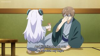 experiencing a hot spring | Alma-chan Wants to Have a Family!