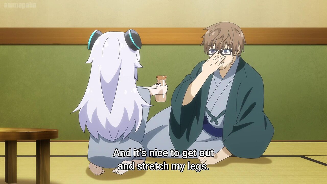 experiencing a hot spring | Alma-chan Wants to Have a Family!