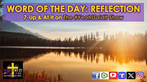 WORD OF THE DAY: GENESIS 1:13 - REFLECTION