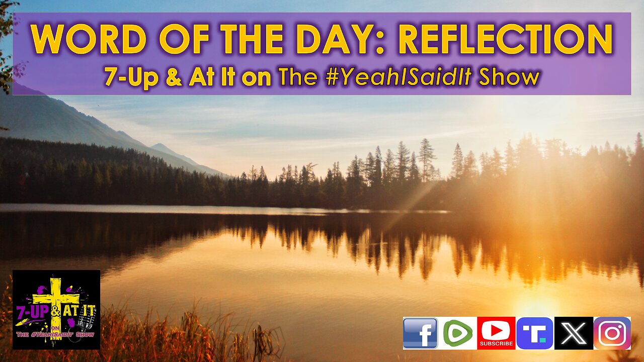 WORD OF THE DAY: GENESIS 1:13 - REFLECTION