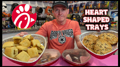 Chick-fil-A Heart Shaped Trays