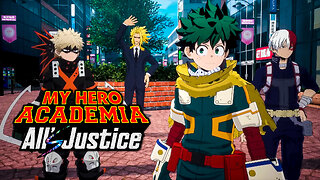 🔴 LIVE PRACTICING FOR MY HERO ALL'S JUSTICE 💥 MHOJ2 ONLINE LOBBY & REACTING TO GAMEPLAY