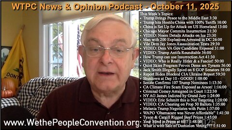 We the People Convention Weekly News & Opinion 10-11-25