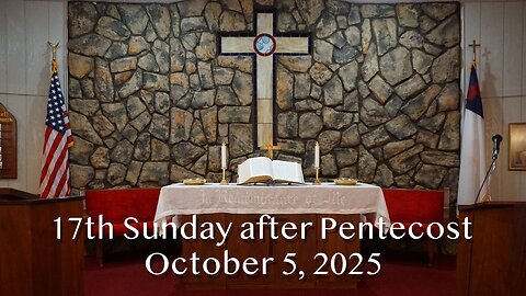 The Favor of the Lord - Luke 15:1-10 - 17th Sunday after Pentecost - October 5, 2025