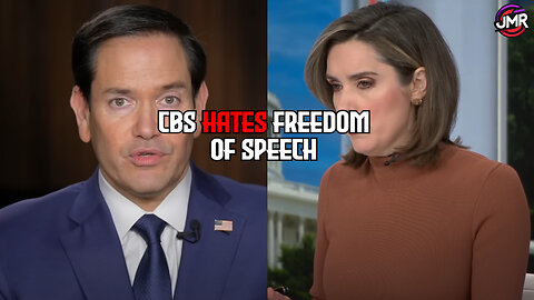 Marco Rubio DESTROYS DELUSIONAL CBS anchor over free speech & JD Vance