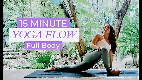 15 Minute Morning Yoga Flow to Energize & Release Tension