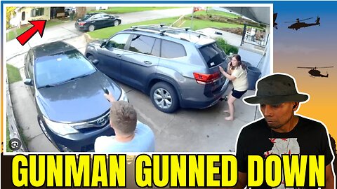 MILITARY FATHER Saves Family and Neighborhood From GUNMAN