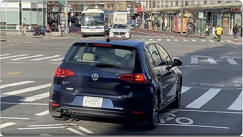 Not in service Q59 MTA Citybus Driving Pass Grand Ave