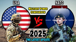 USA vs The Rest Of NATO Military Power Comparison 2025 | NATO vs USA Military Power 2025