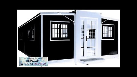 (20 X 20ft) Modern Foldable House to Live in Tiny Home Kit Review