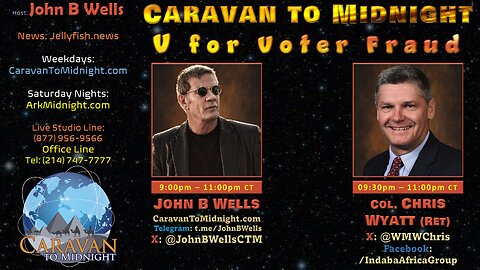 V for Voter Fraud - John B Wells LIVE