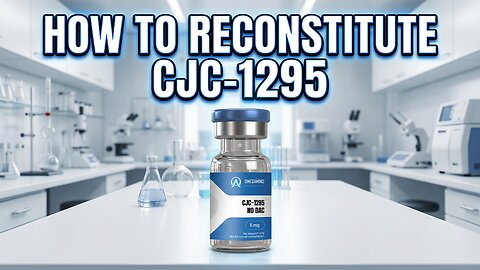 How To Reconstitute CJC - 1295