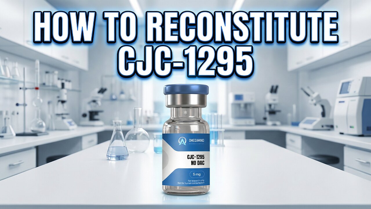 How To Reconstitute CJC - 1295