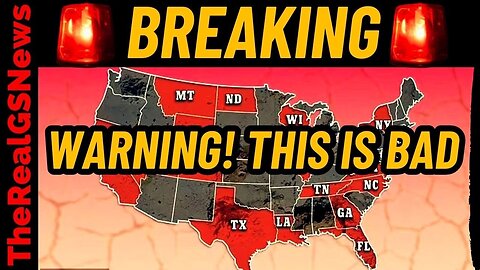 THIS IS BAD!! ⚠️ 18 STATES ARE NOW SOUNDING THE ALARM