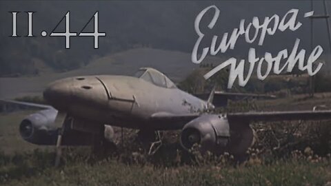 Me-262 Ace WALTER NOWOTNY German newsreel EUROPA WOCHE 11.1944 + Private Footage