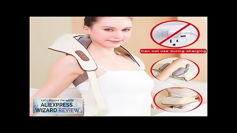 Wireless Electric Shiatsu Neck and Back Massager Shawl Soothing 5D Kneading Massage Review