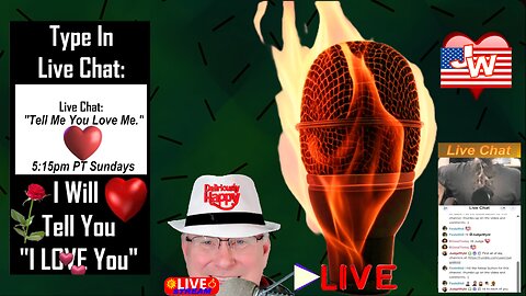 Live Stream LOVE CHAT 02 01 2026 Free: You Ask Me To Say I Love You-I Tell You I Love You-That's It!