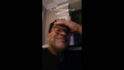 To An Unknown God