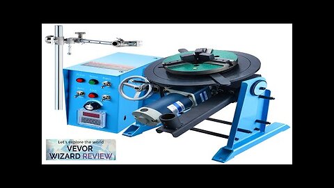 VEVOR Rotary Welding Positioner 50KG 0-90° Welding Positioning Turntable Table 0.5-6RPM Review