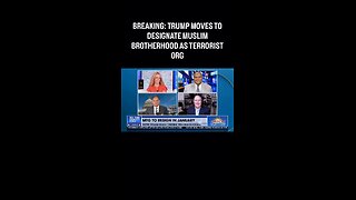 Captioned - Trump moves to designate Muslim Brotherhood as Terrorist Org