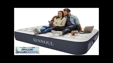 Air Mattress Queen with Built in Pump Upgraded Blow Up Bed Review