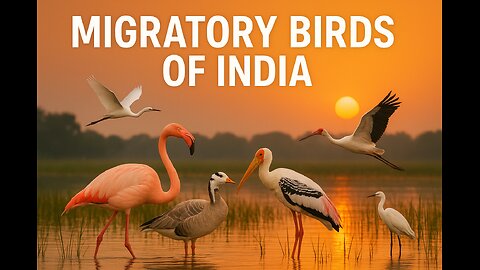 Migratory birds of india| Wetland in India | Hindi documentary | Bird sanctuary and Photography