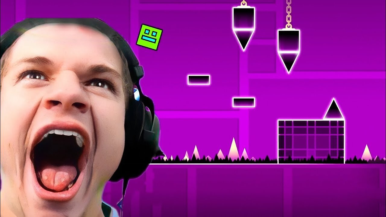 Jynxzi Plays Geometry Dash *LOSES MIND*