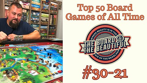 Top 50 Board Games of All Time: #30-21