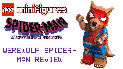 Lego Minifigures Spider-Verse Series Werewolf Spider-Man Review