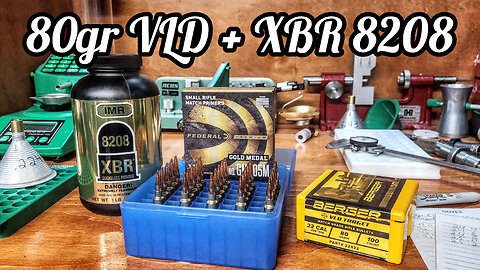 223AI: 80gr VLD + XBR 8208