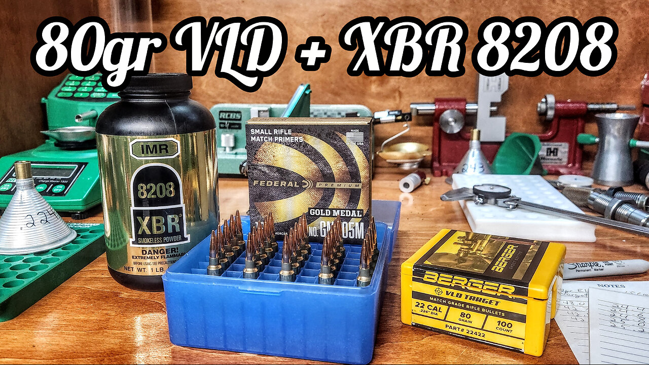 223AI: 80gr VLD + XBR 8208